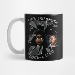 Back To School Ooh You Broke Mama Glass Mug